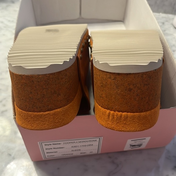 Free People x Intentionally Rule Breaker Flatform Sandals Size 9.5 NIB - Picture 9 of 12